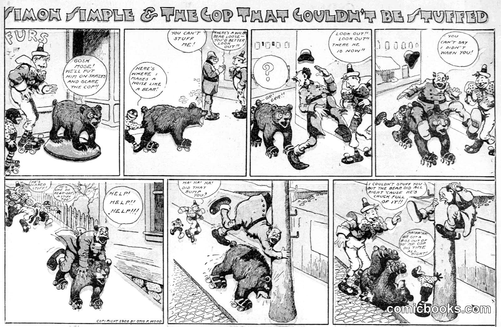 Simon Simple & The Cop That Couldn't Be Stuffed