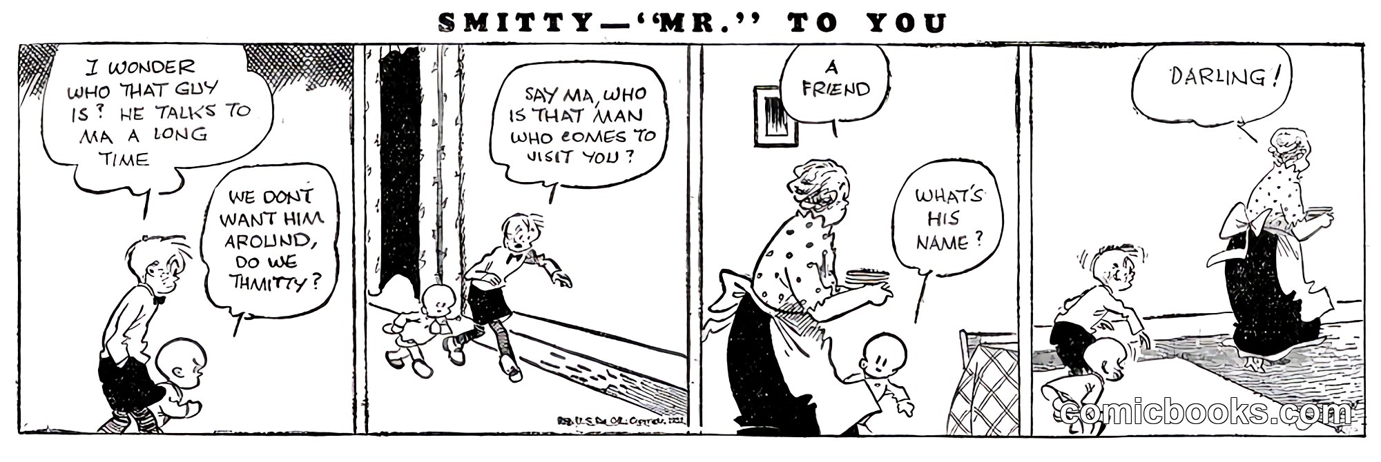 Smitty — 'Mr.' to You