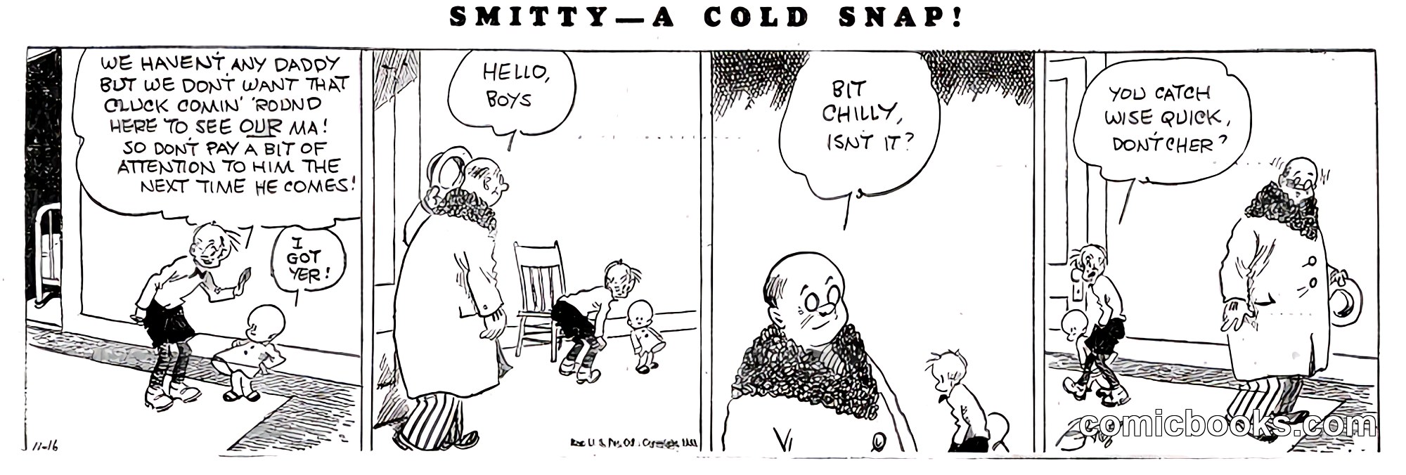 Smitty — A Cold Snap!
