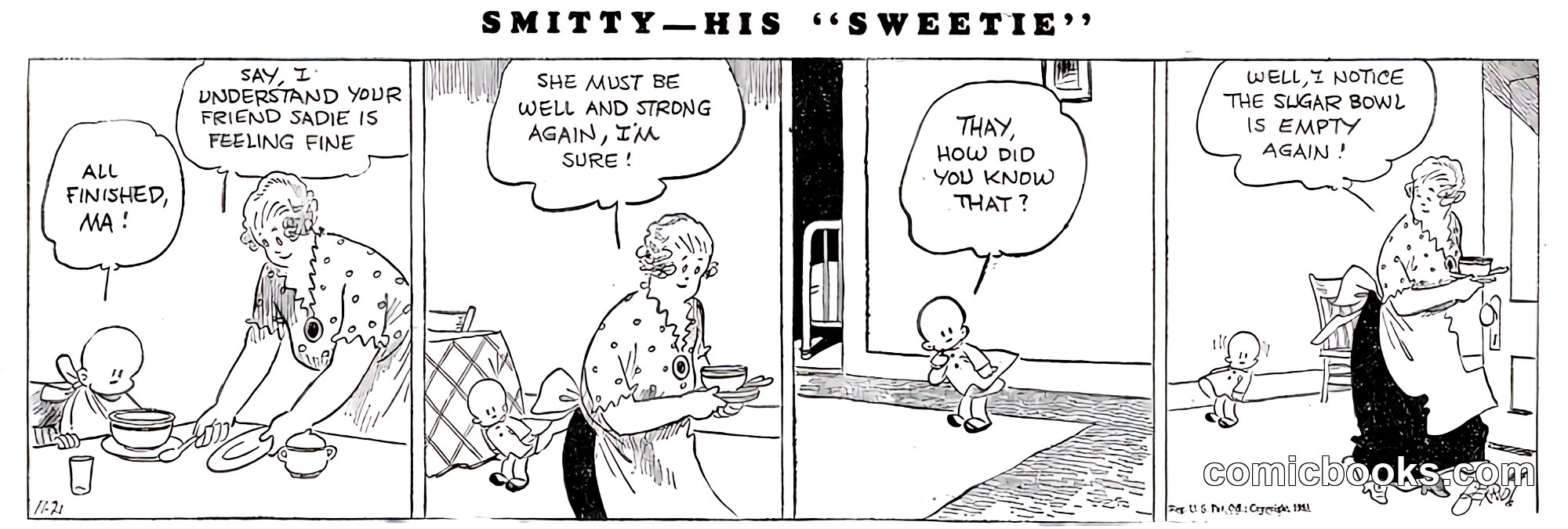 Smitty—His "Sweetie"