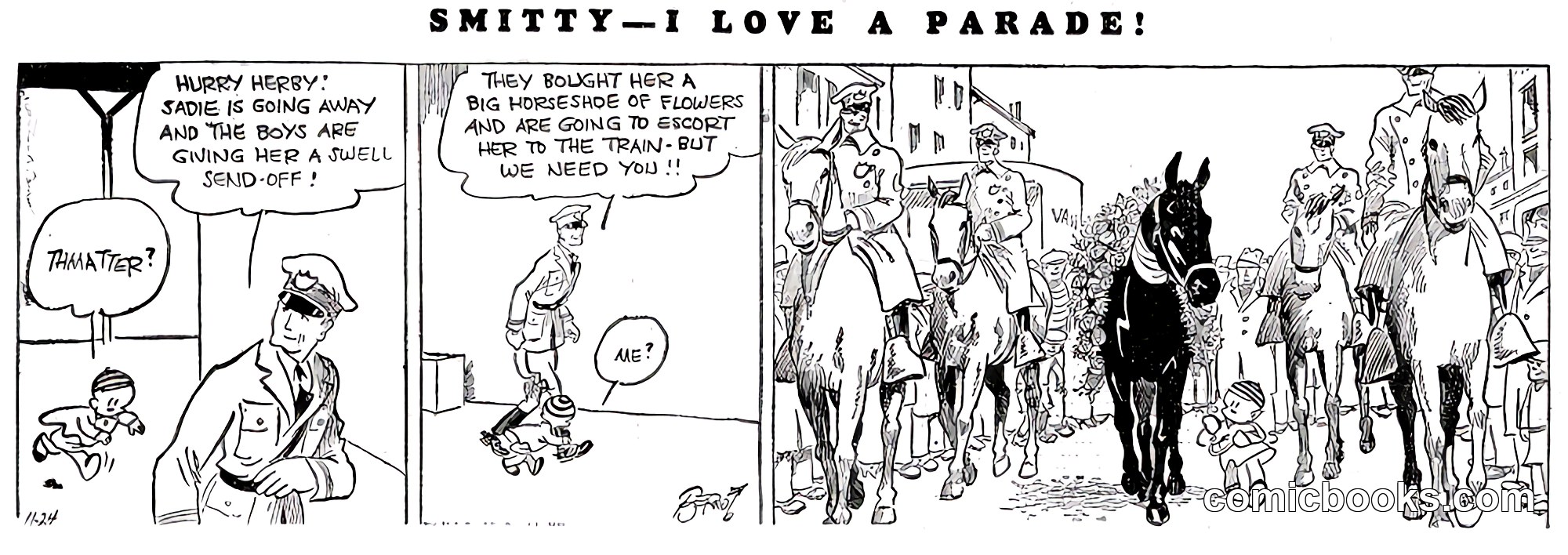 Smitty — I Love a Parade!
