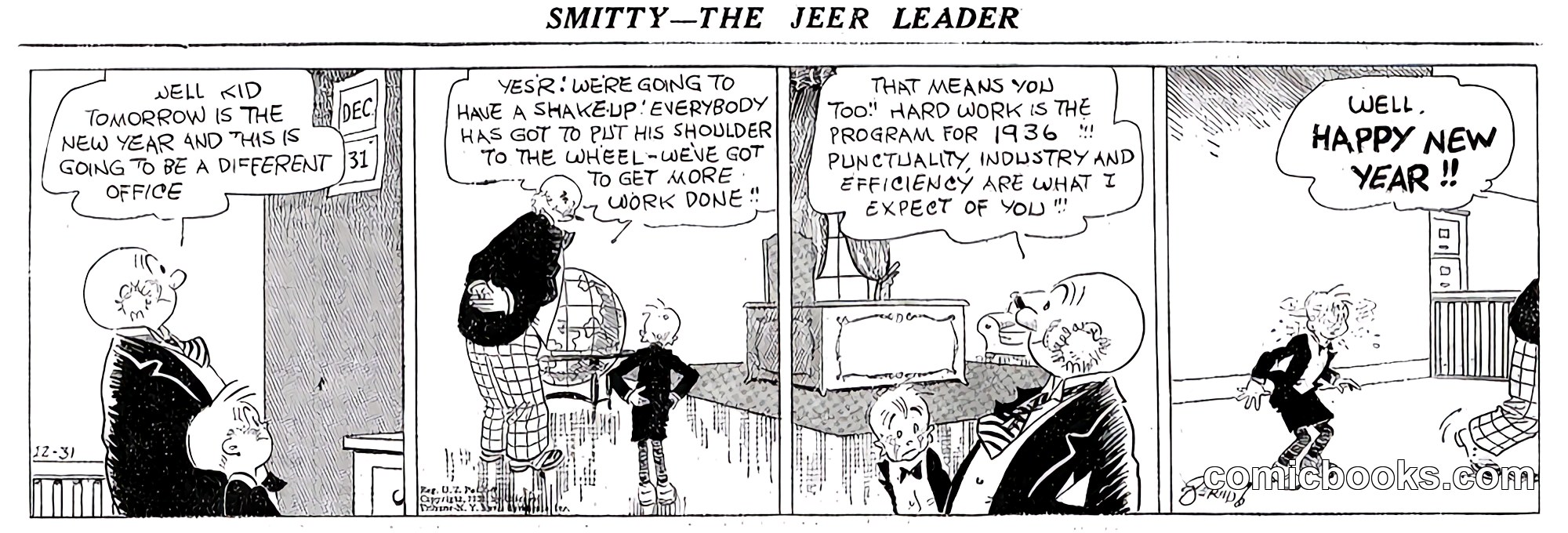 Smitty—The Jeer Leader