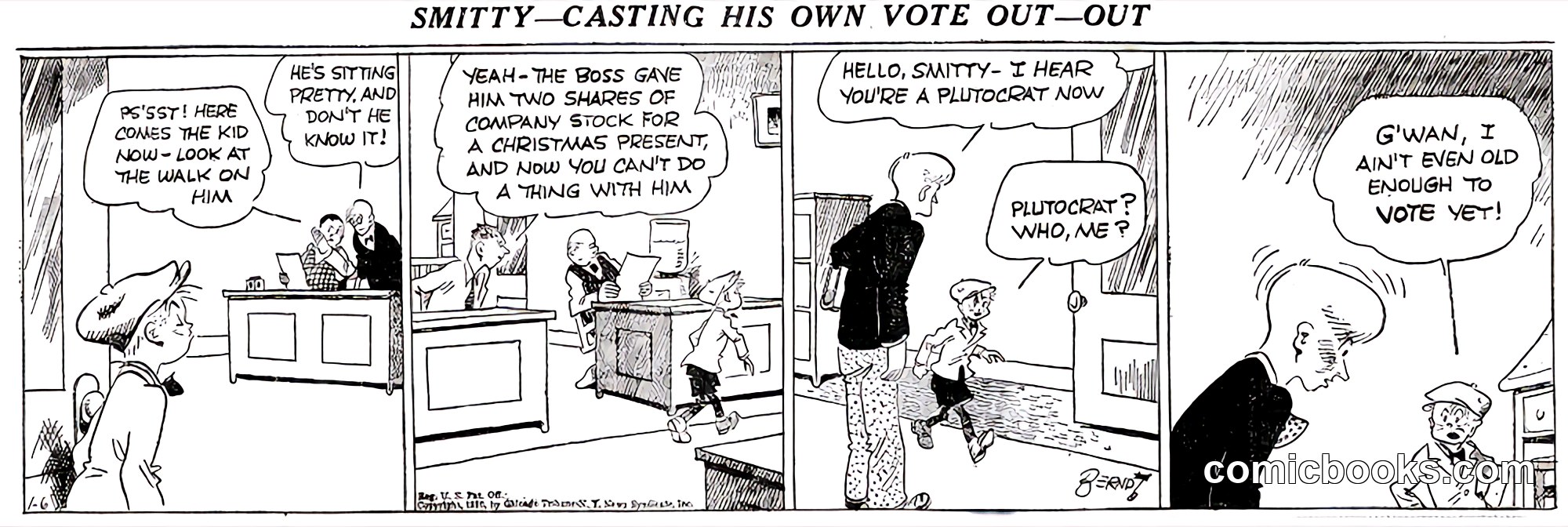 Smitty: Casting His Own Vote Out