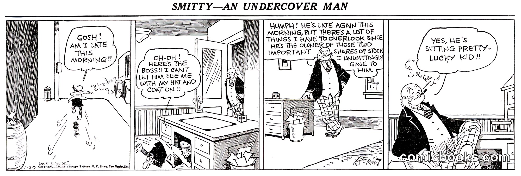 Smitty—An Undercover Man