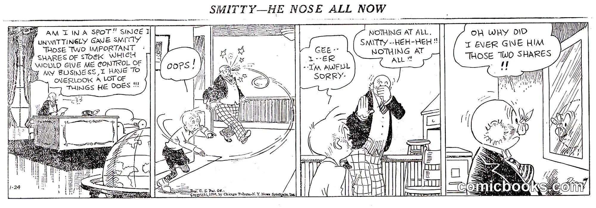 Smitty — He Nose All Now