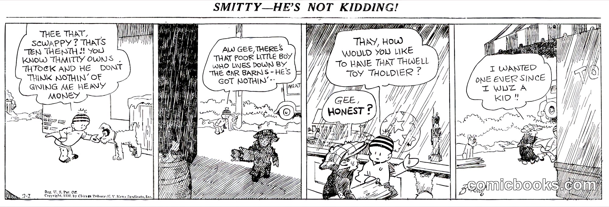 Smitty — He's Not Kidding!