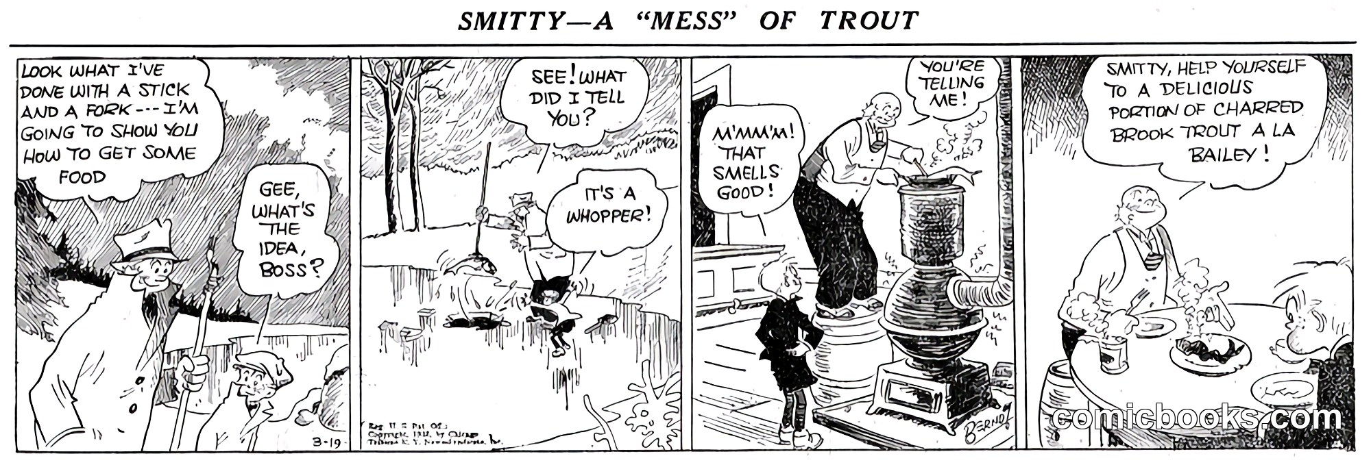 Smitty — A 'Mess' of Trout