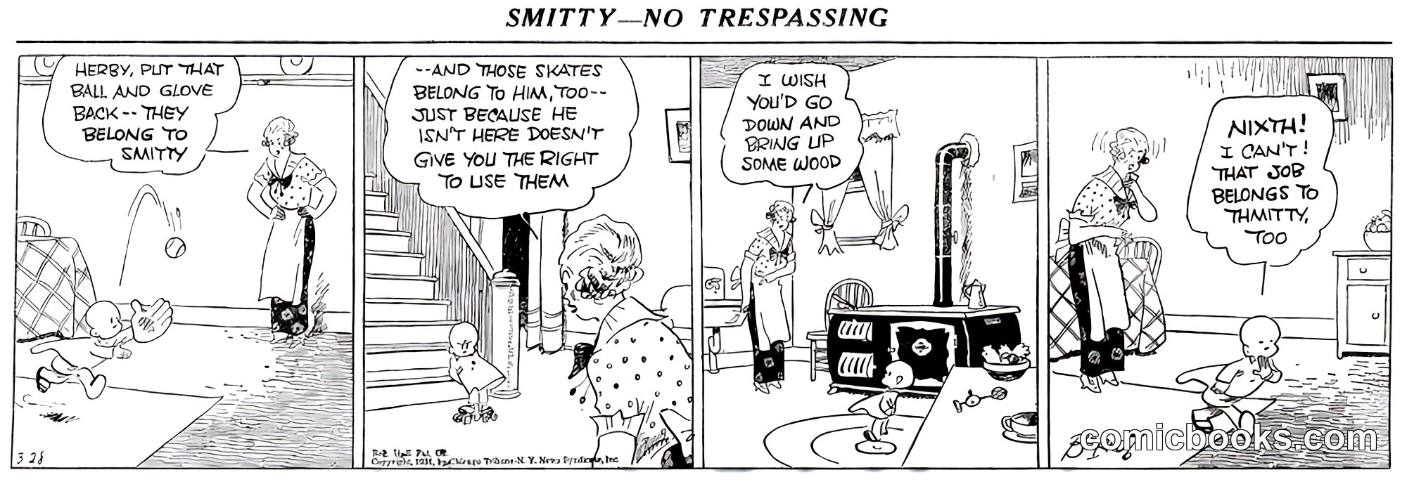 Smitty: No Trespassing