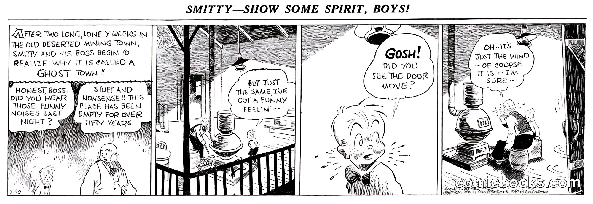 Smitty—Show Some Spirit, Boys!