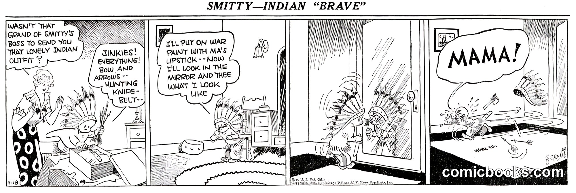 Smitty—Indian "Brave"