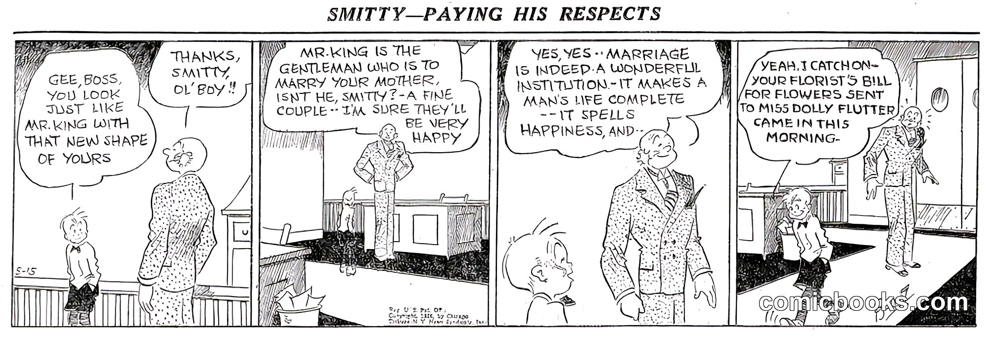 Smitty — Paying His Respects