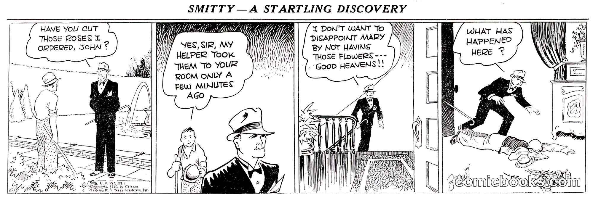 Smitty — A Startling Discovery