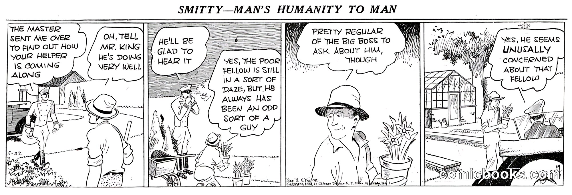 Smitty—Man's Humanity to Man