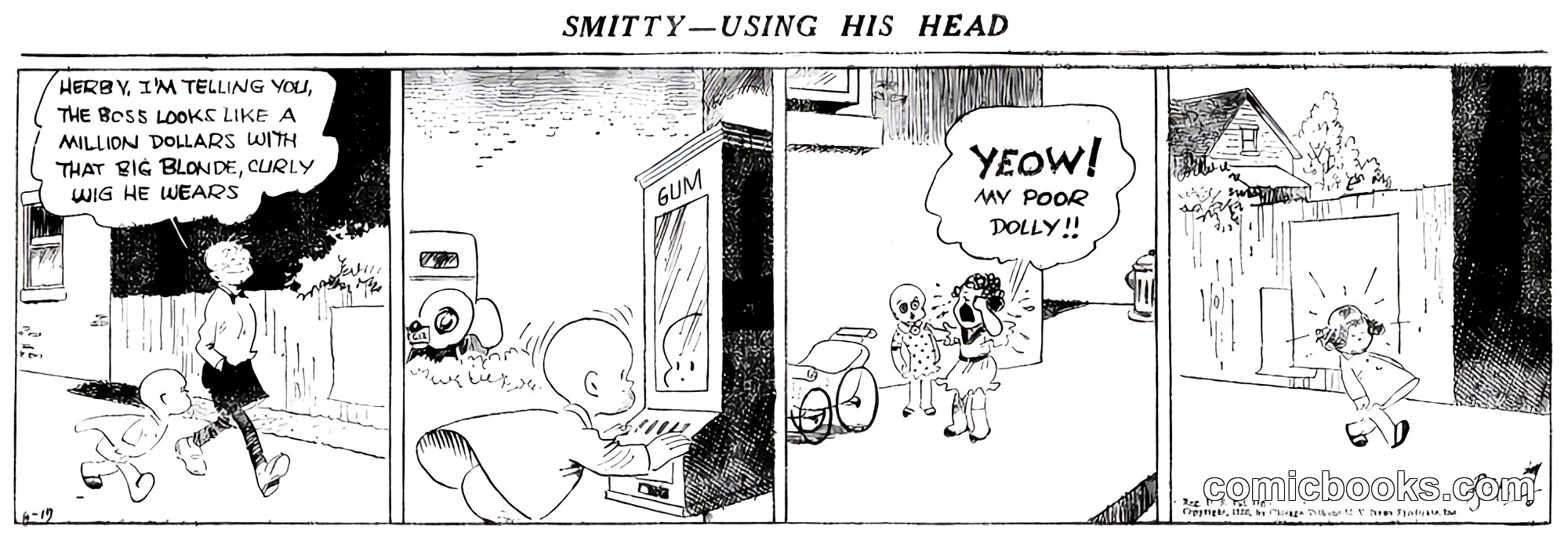 Smitty—Using His Head