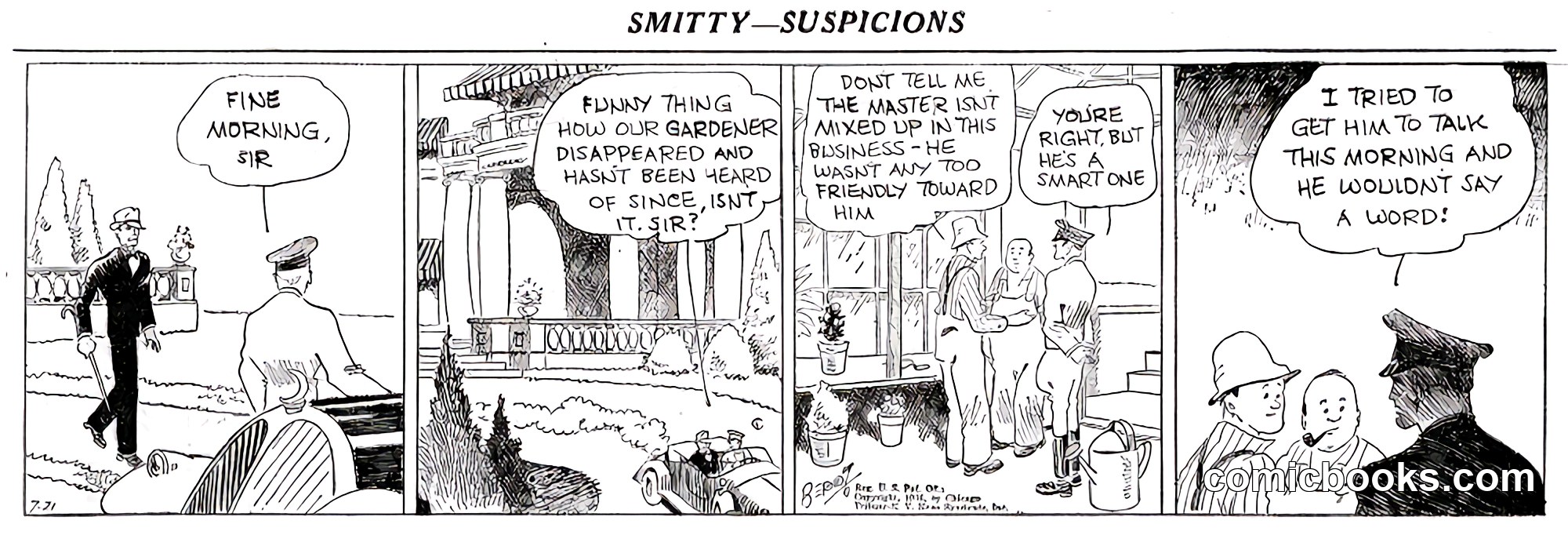 Smitty — Suspicions