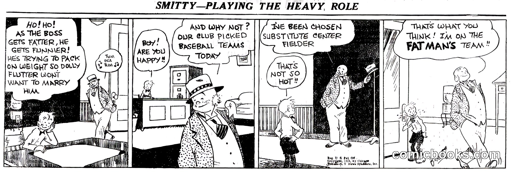 Smitty — Playing the Heavy Role