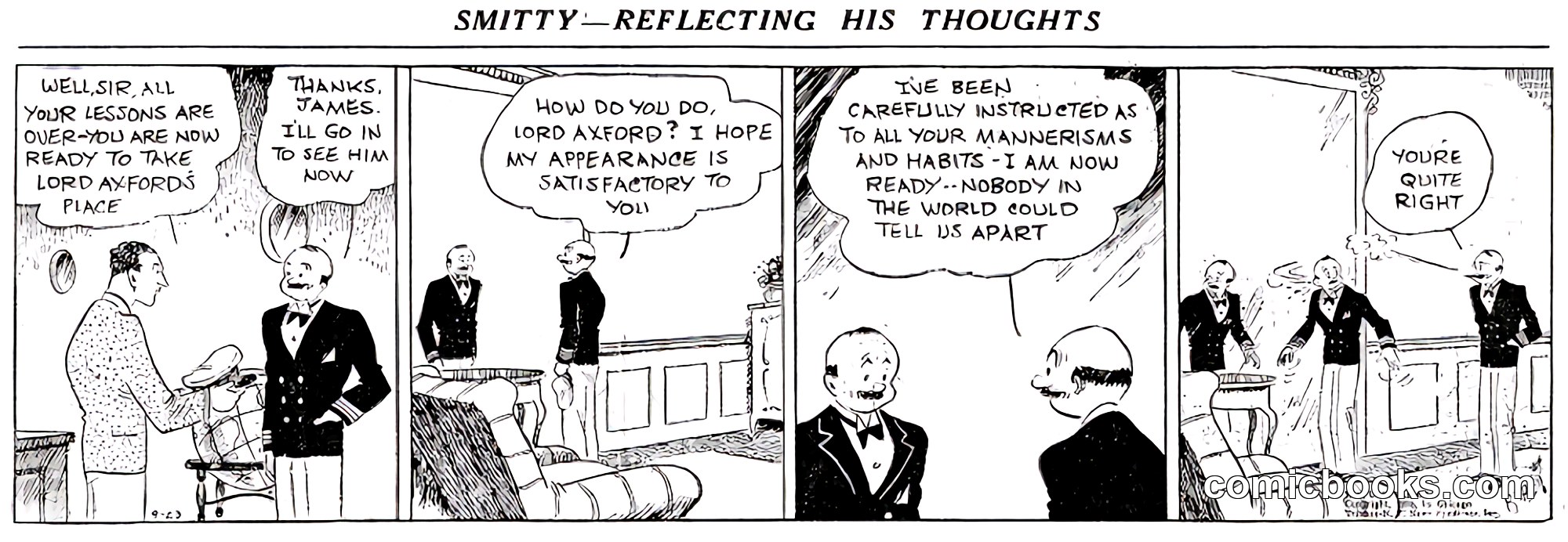 Smitty — Reflecting His Thoughts