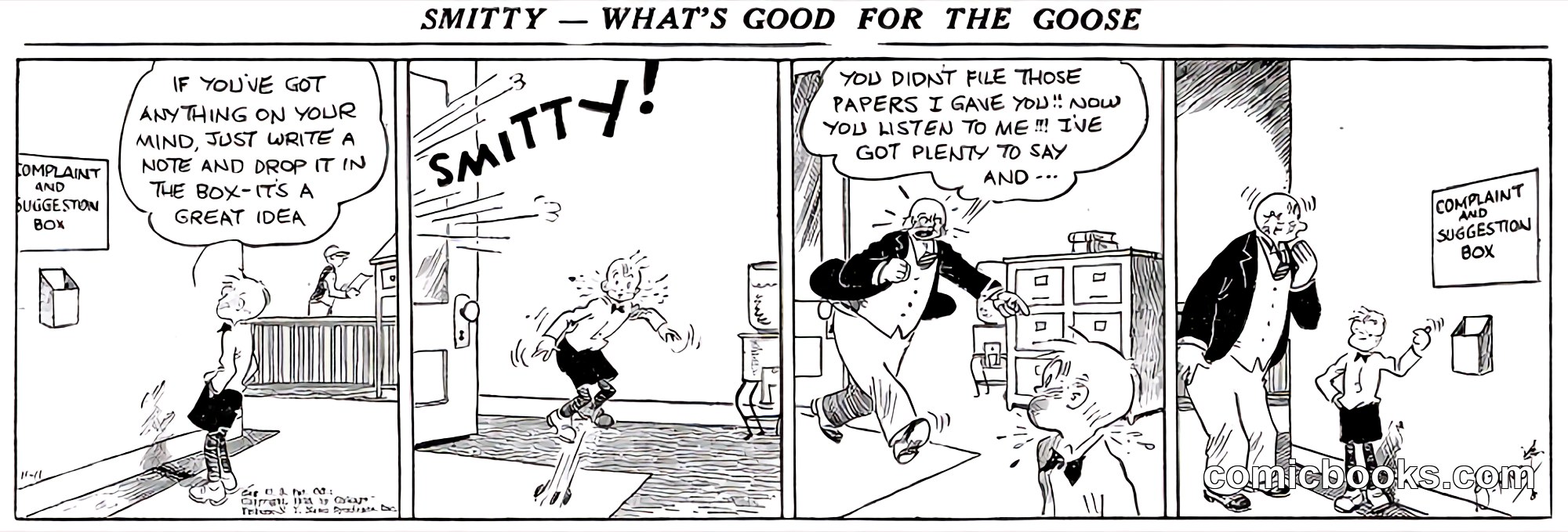 Smitty — What's Good for the Goose
