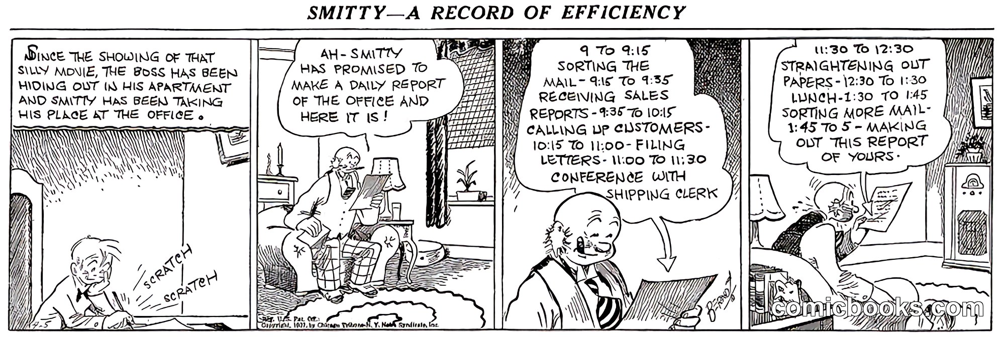 Smitty — A Record of Efficiency