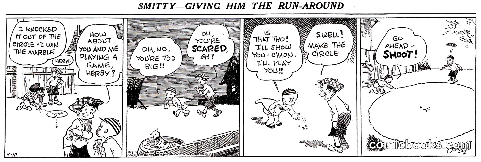 Smitty — Giving Him the Run-Around