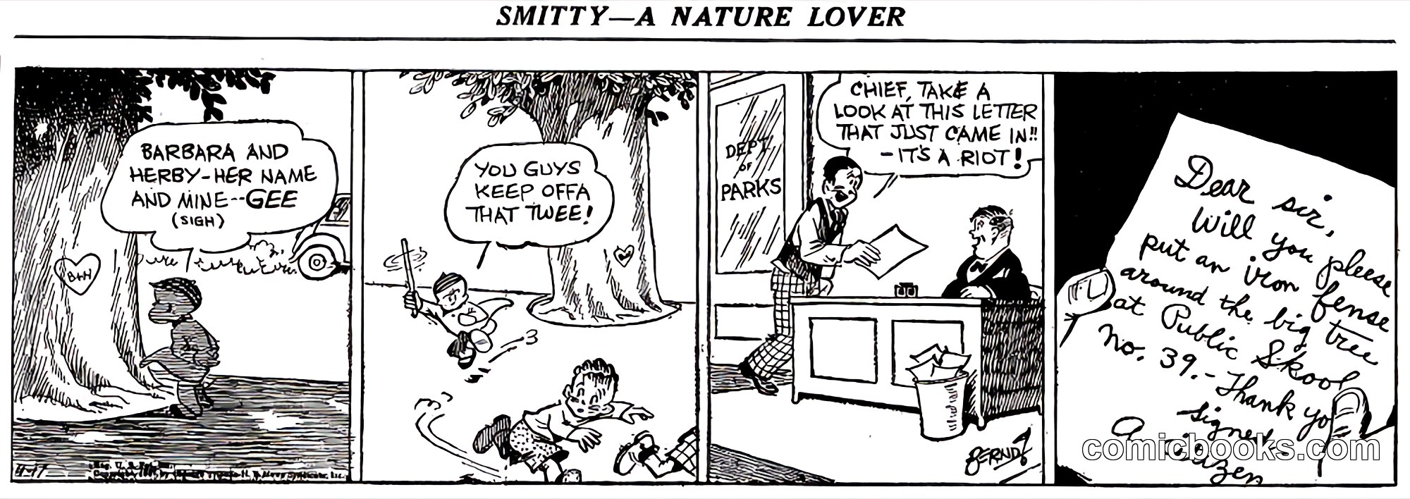 Smitty—A Nature Lover