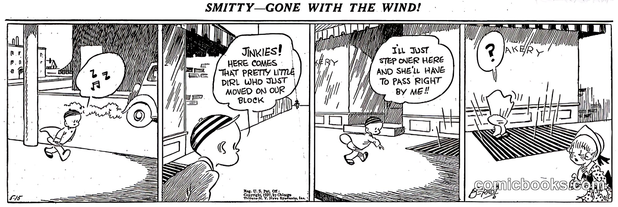 Smitty — Gone with the Wind!