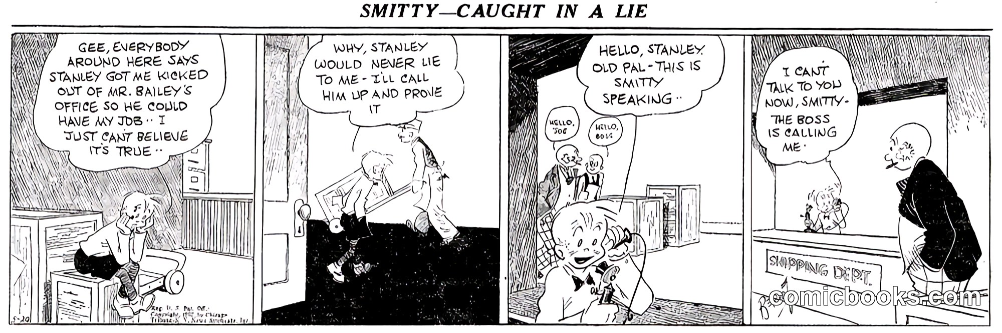 Smitty — Caught in a Lie