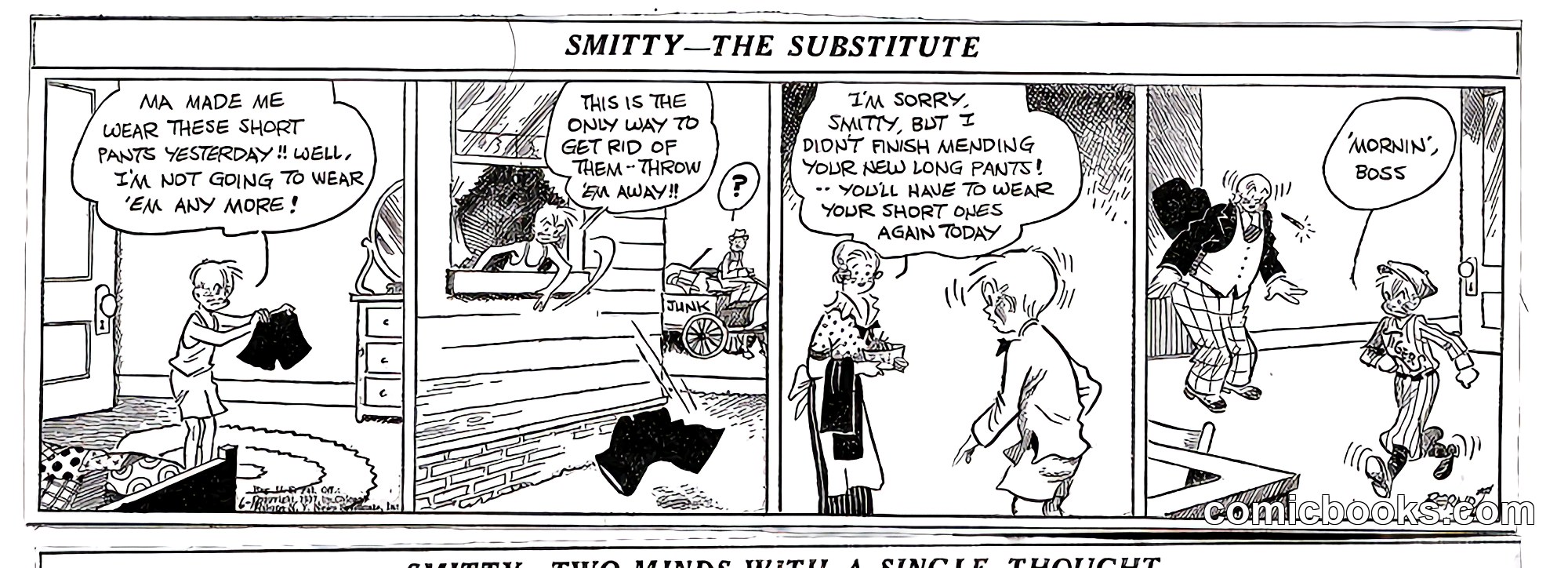 Smitty—The Substitute