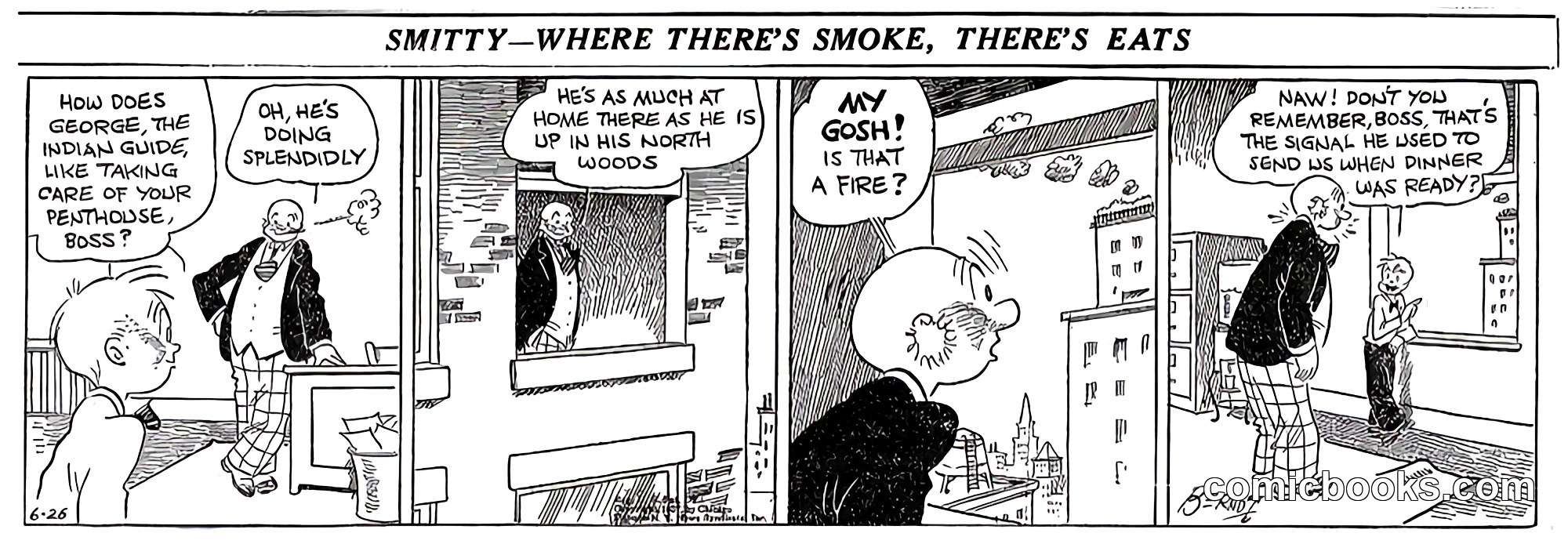 Smitty — Where There's Smoke, There's Eats