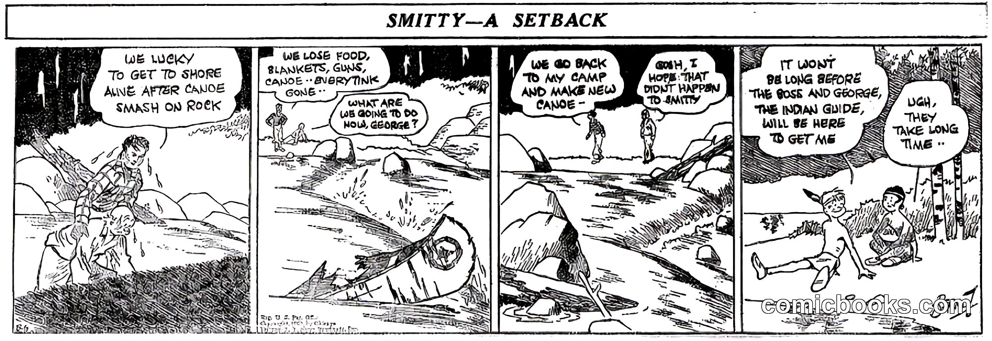 Smitty — A Setback