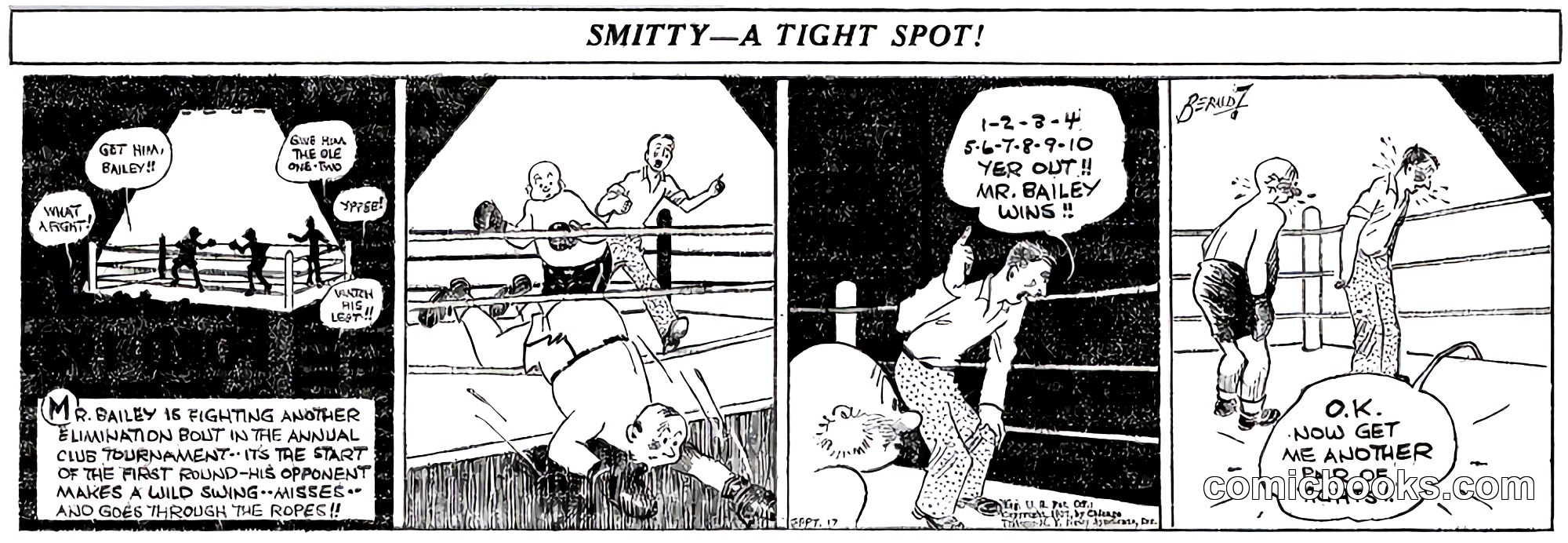 Smitty — A Tight Spot!