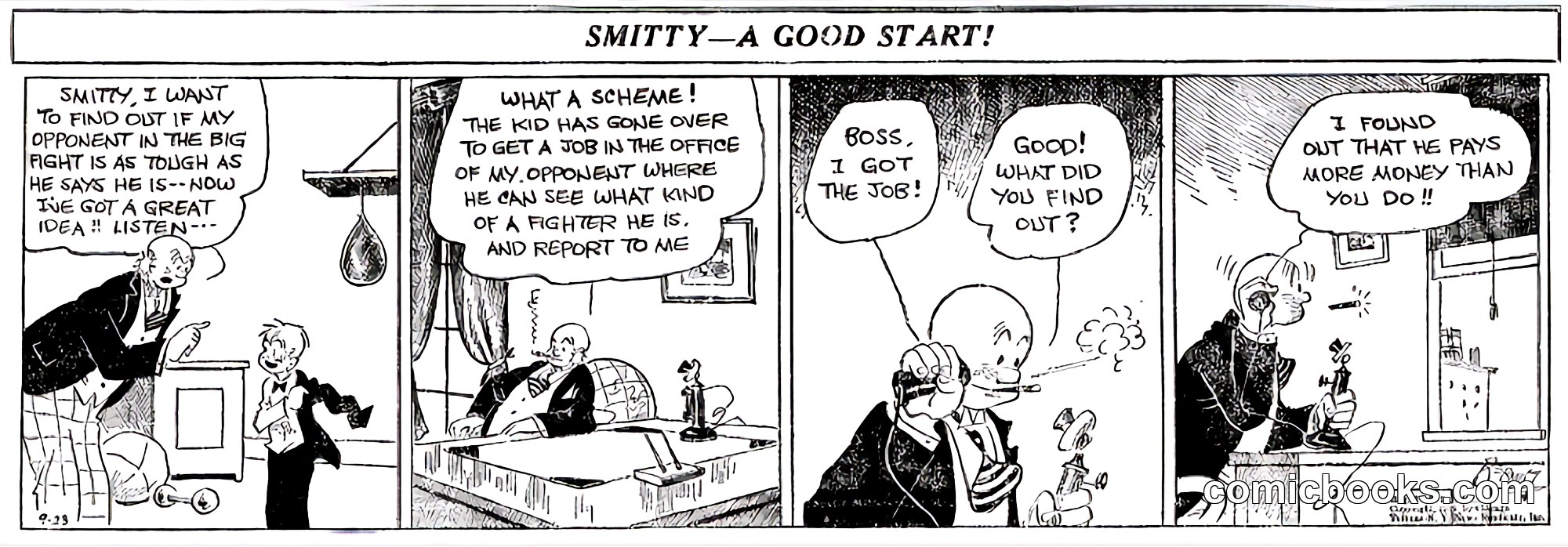 Smitty — A Good Start!
