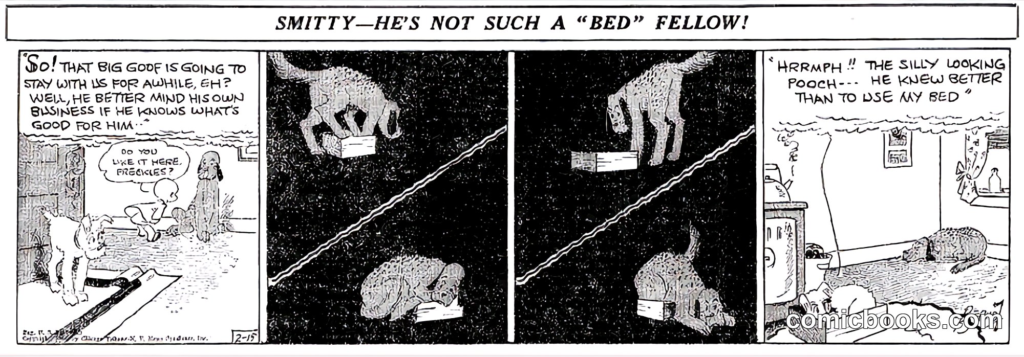 Smitty: He's Not Such a 'Bed' Fellow