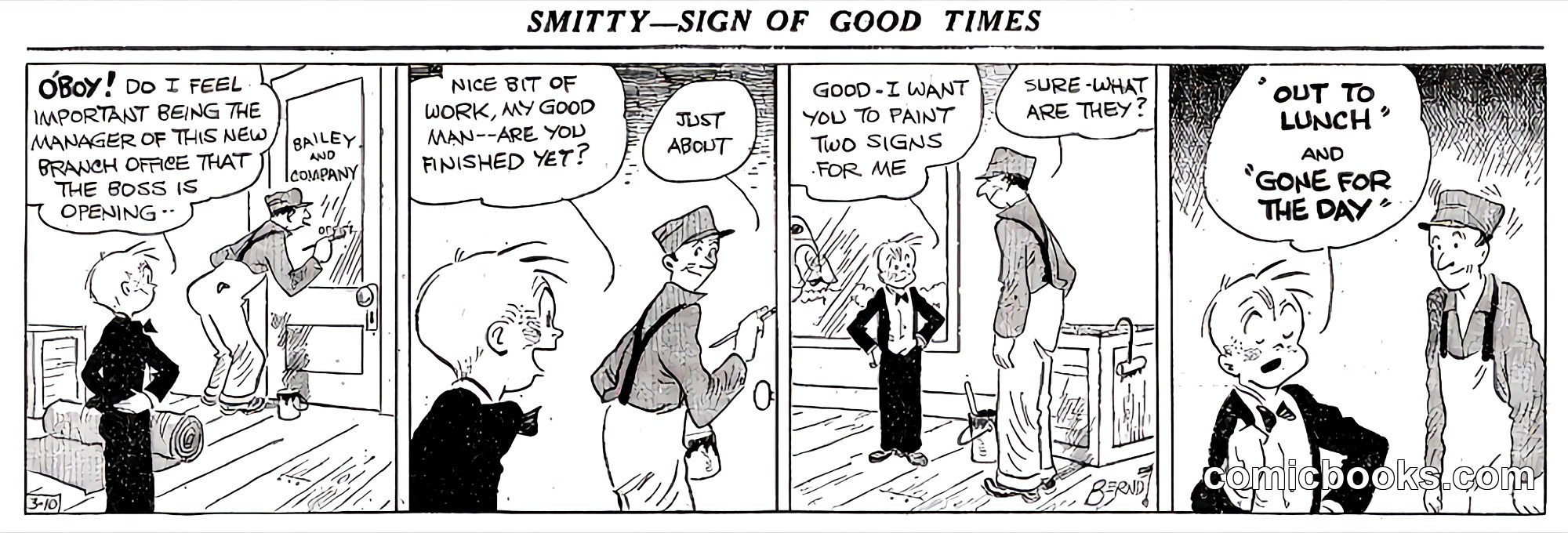 Smitty — Sign of Good Times