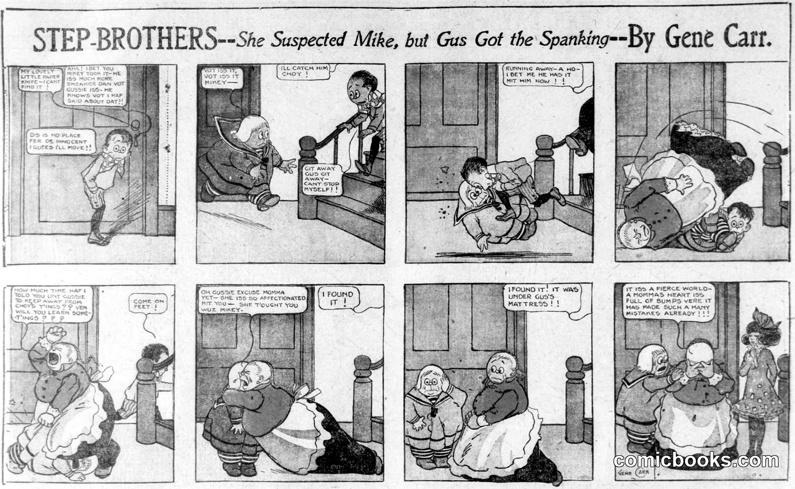 Step-Brothers: She Suspected Mike, but Gus Got the Spanking