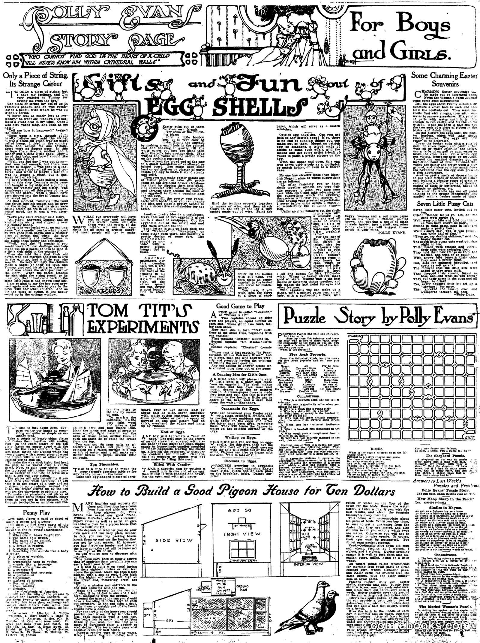 Polly Evans Story Page