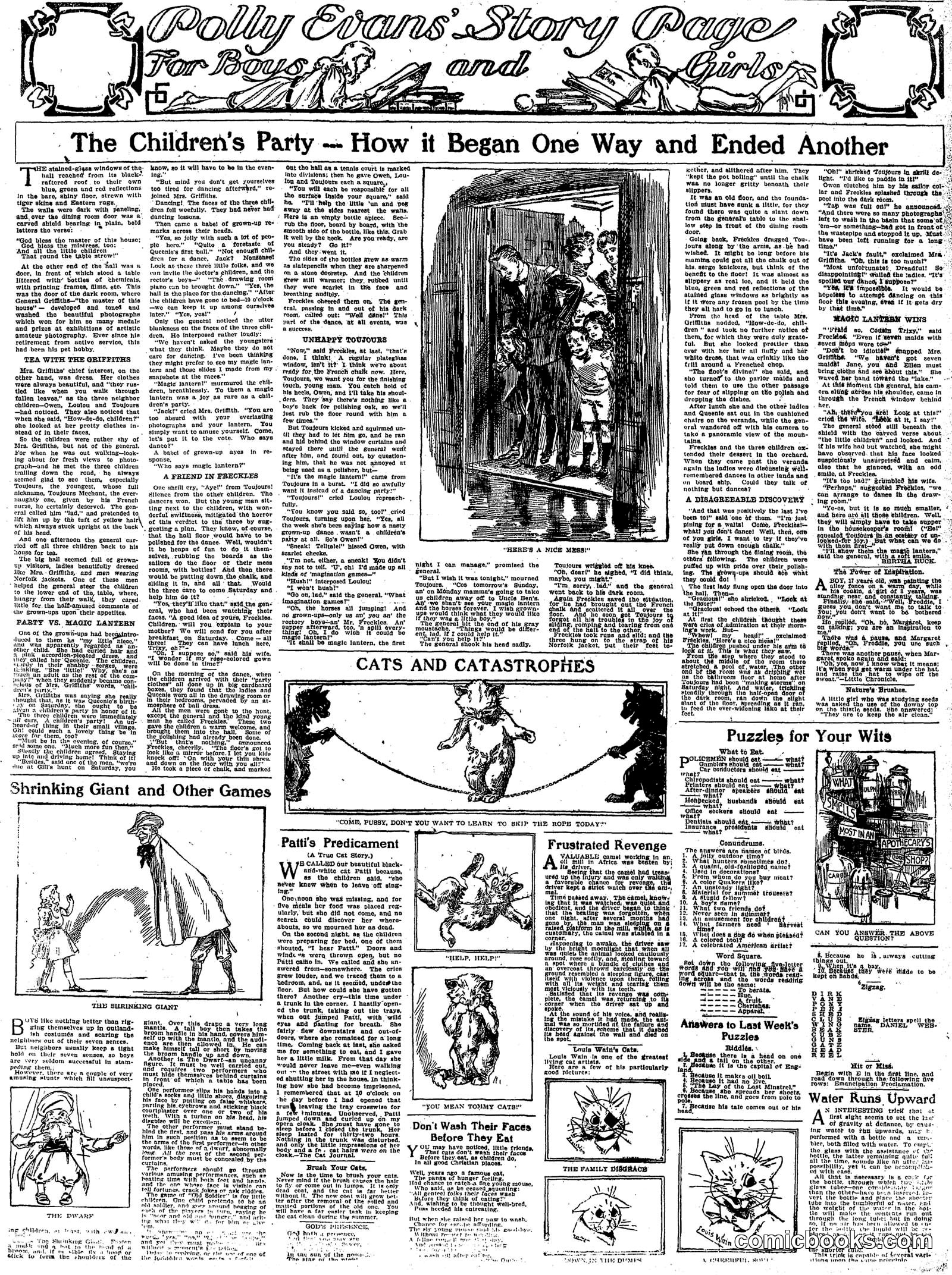 Polly Evans Story Page