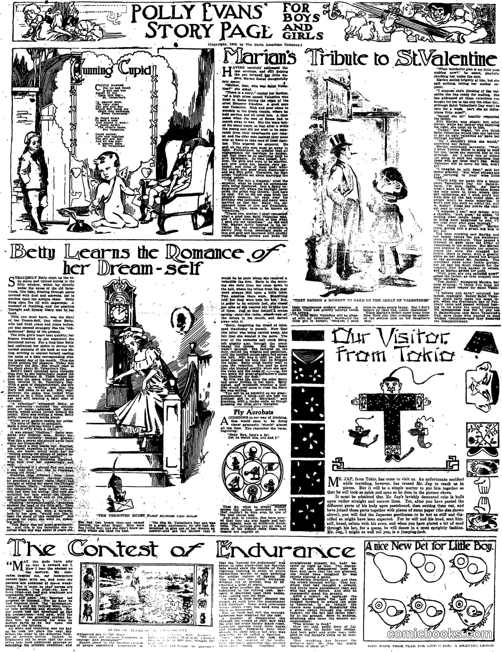Polly Evans' Story Page
