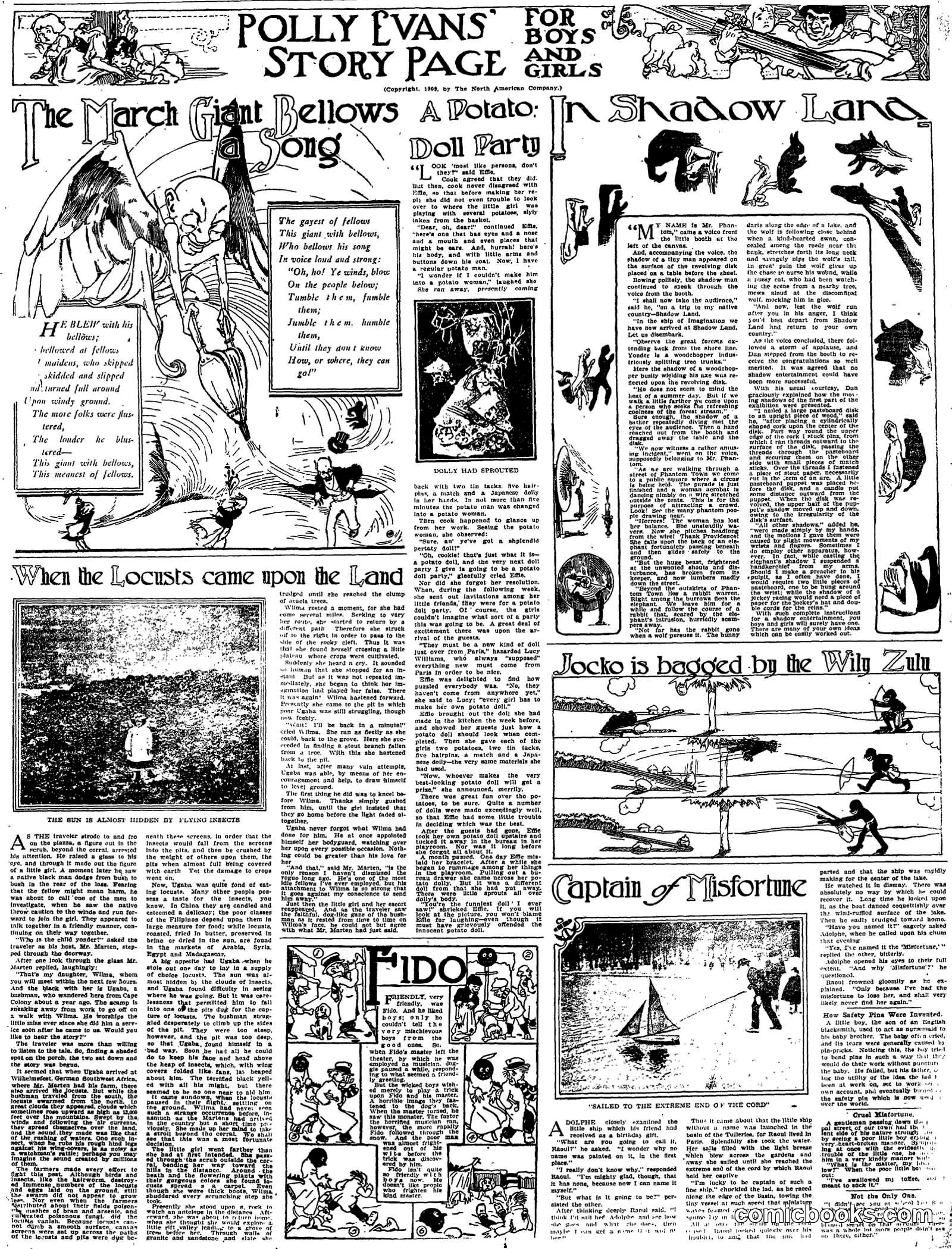 Polly Evans Story Page