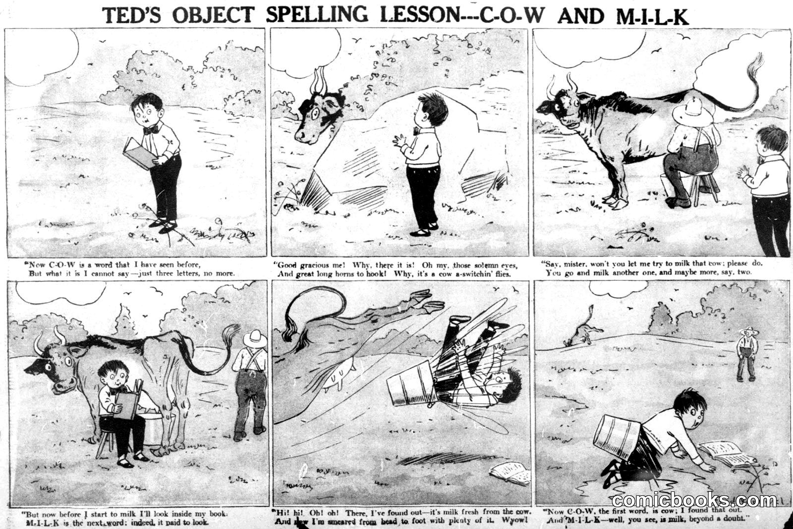 Ted's Object Spelling Lesson