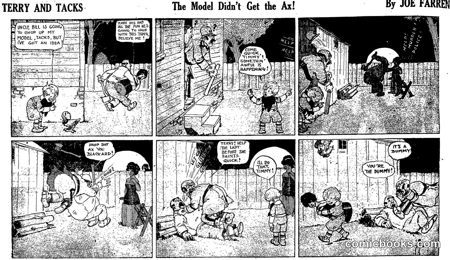 Terry and Tacks: "The Model Didn't Get the Ax!"