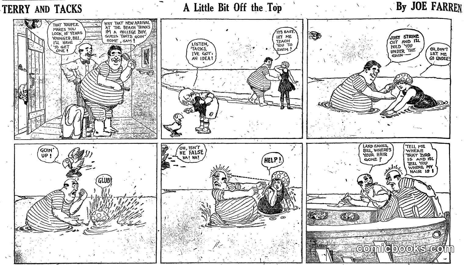 Terry and Tacks: A Little Bit Off the Top