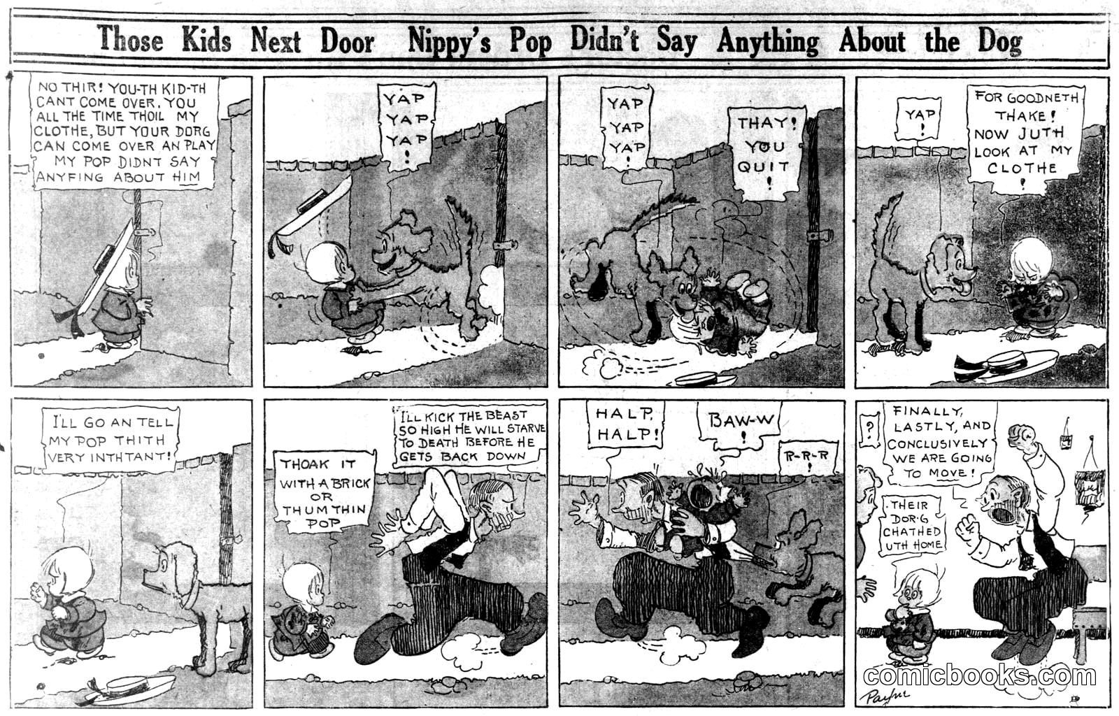 Those Kids Next Door: Nippy's Pop Didn't Say Anything About the Dog