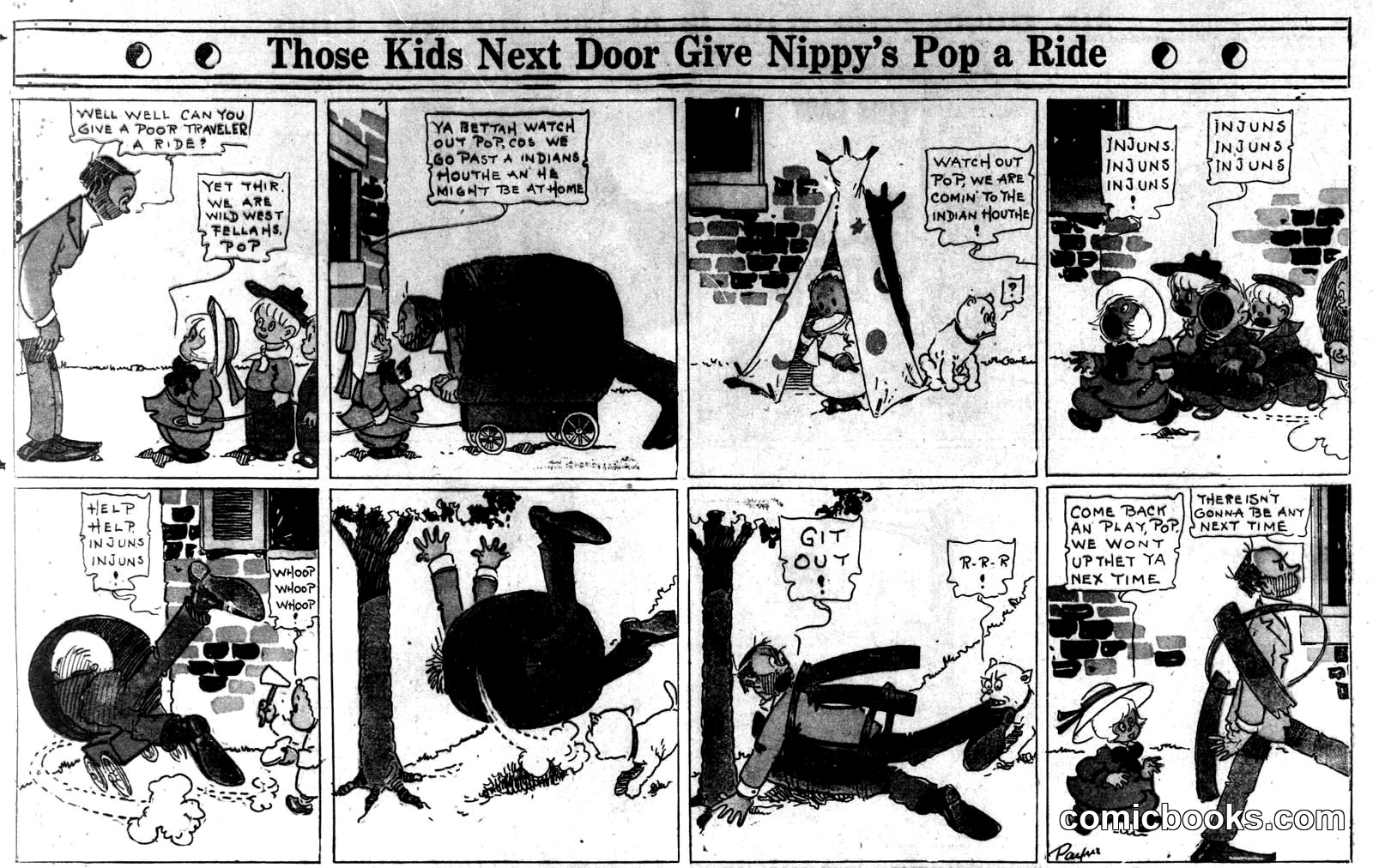Those Kids Next Door Give Nippy's Pop a Ride
