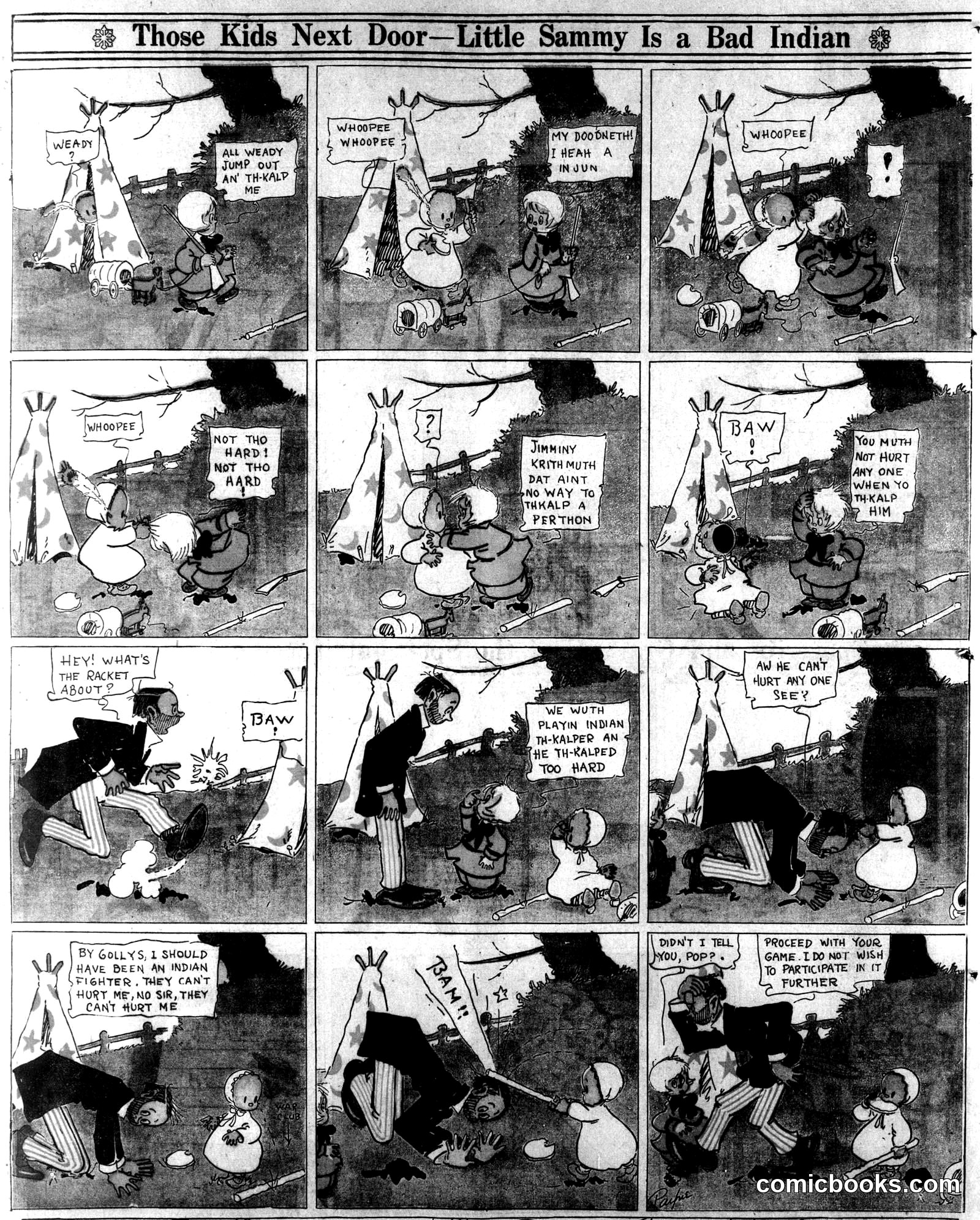 Those Kids Next Door—Little Sammy Is a Bad Indian
