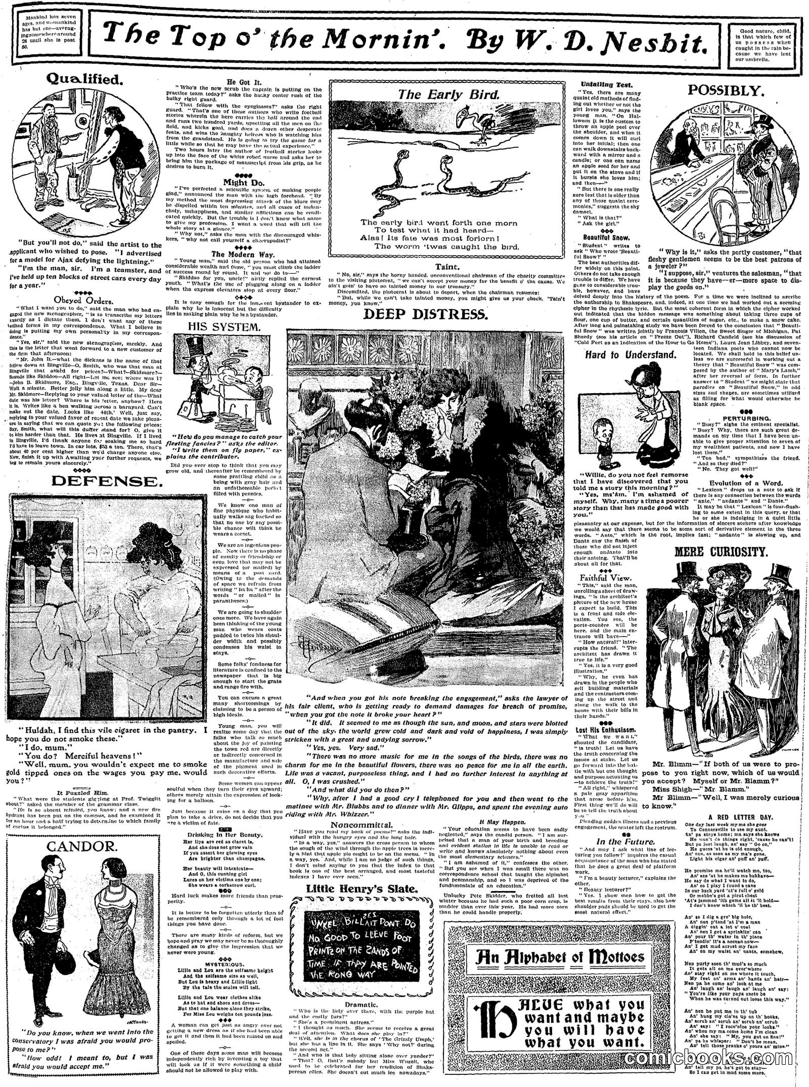 Top o' the Mornin' by W. D. Nesbitt