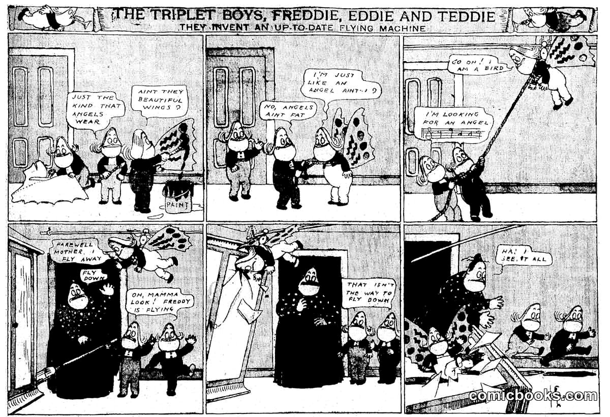 The Triplet Boys: Freddie, Eddie and Teddie