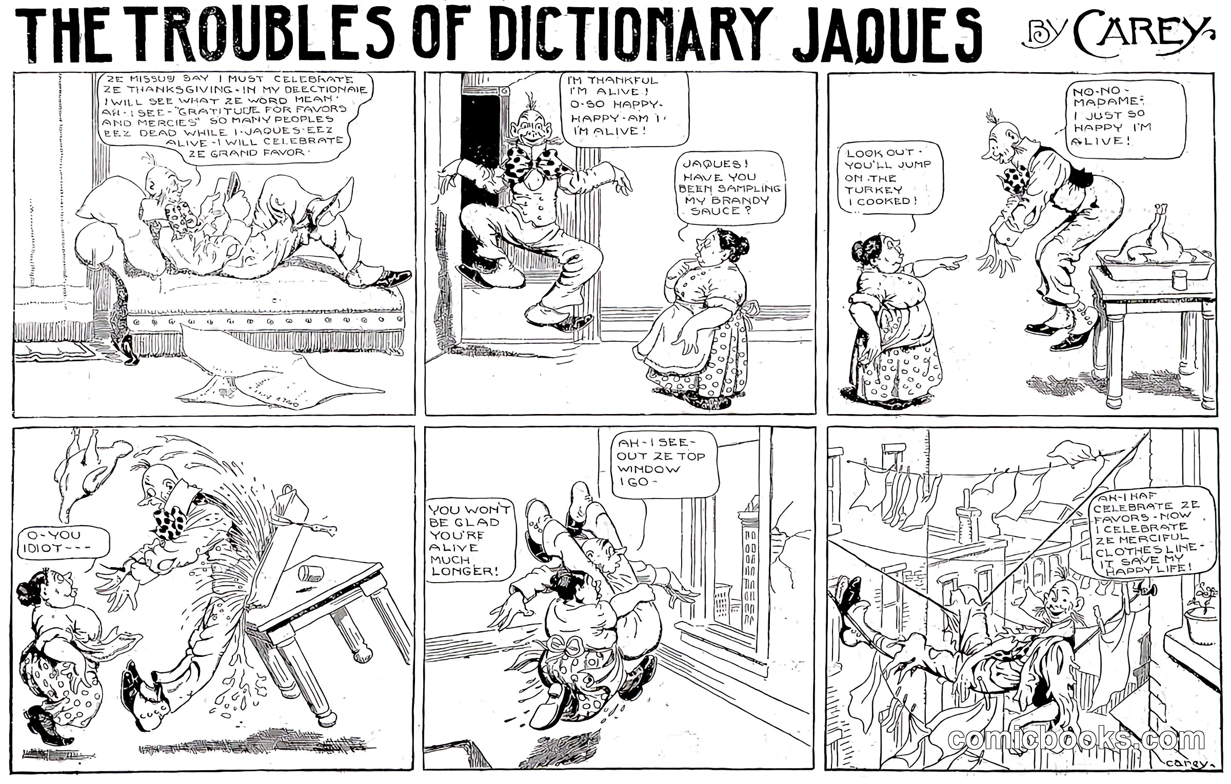 The Troubles of Dictionary Jacques