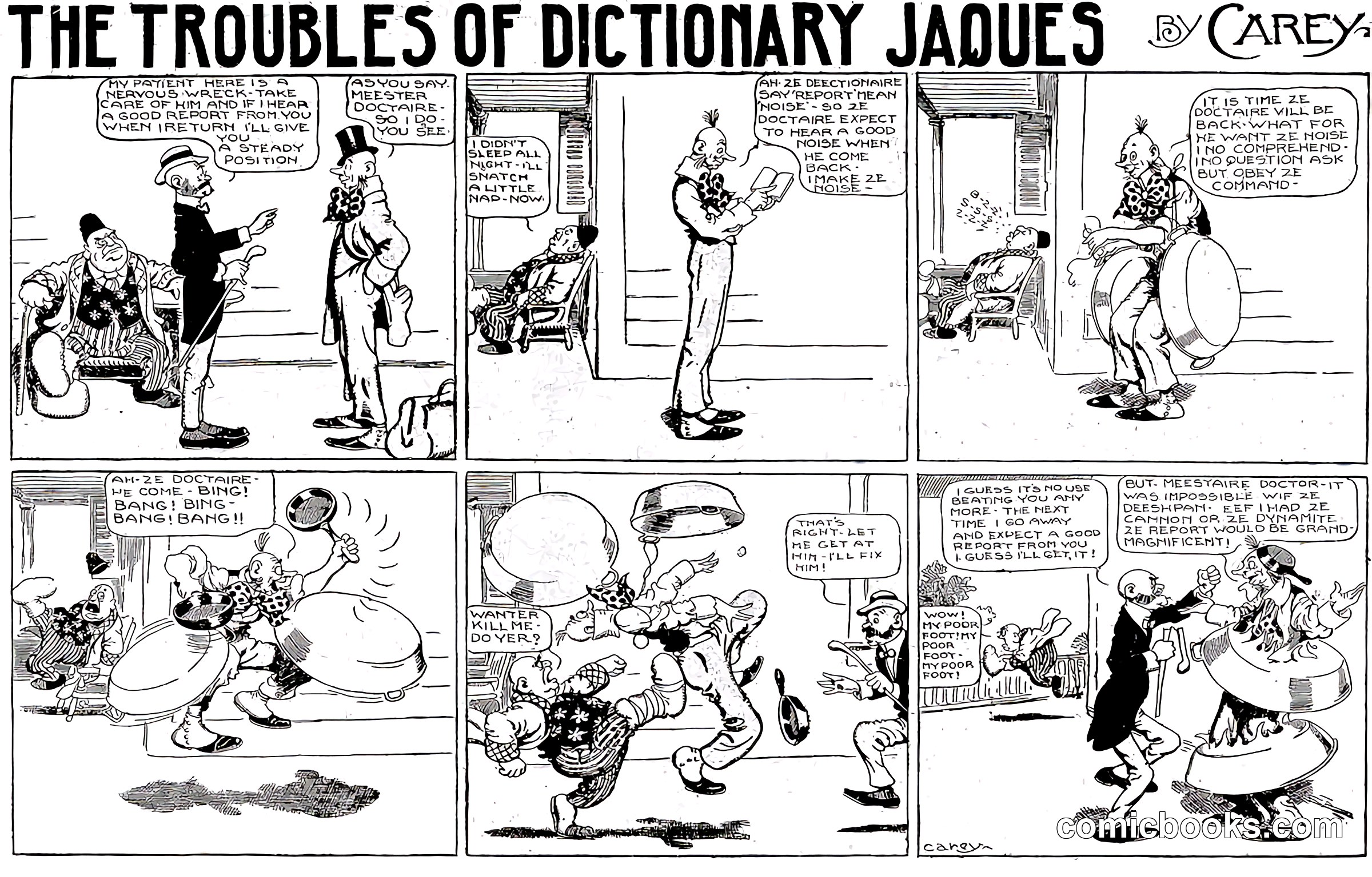 The Troubles of Dictionary Jaques