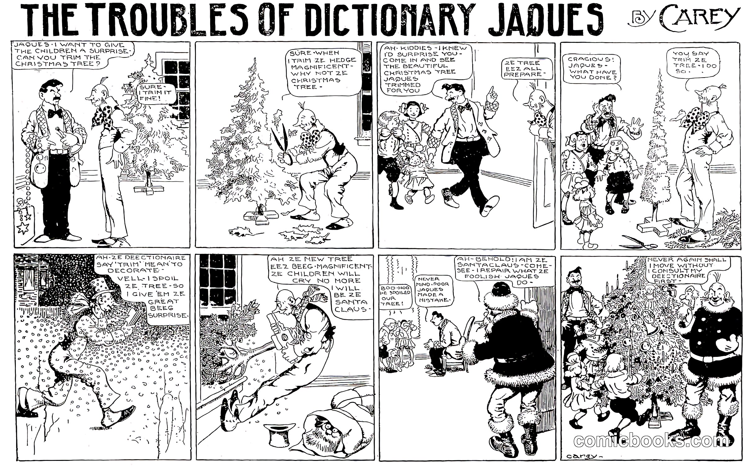 The Troubles of Dictionary Jaques